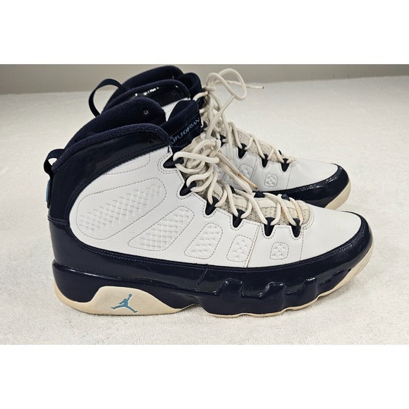 Jordan Other - Air Jordan 9 Retro "Pearl Blue" White/Navy Men's Sneakers – Size 11